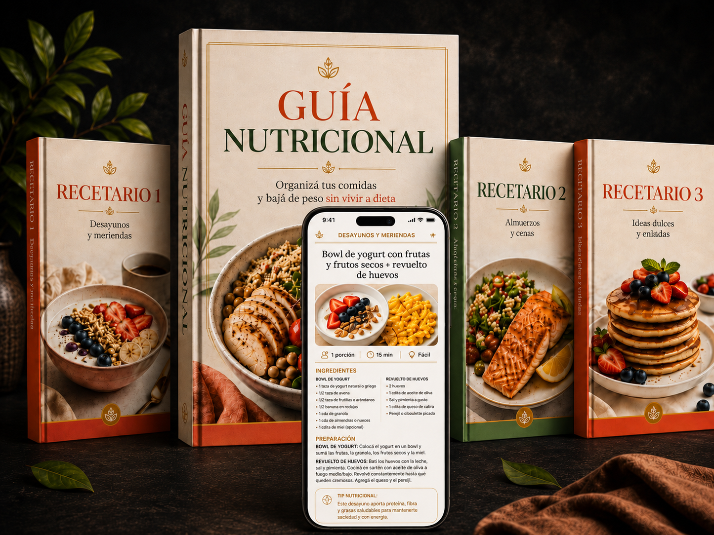 TU GUIA DE NUTRICION +240 IDEAS DELICIOSAS